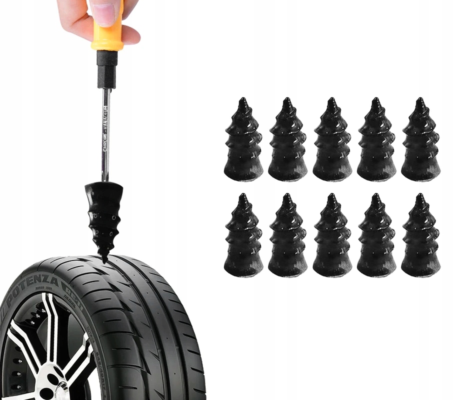 Zestaw Naprawczy Wkrętów Wkręty Wulkanizacyjne Kołki Do Naprawy Kół Opon - obrazek 5
