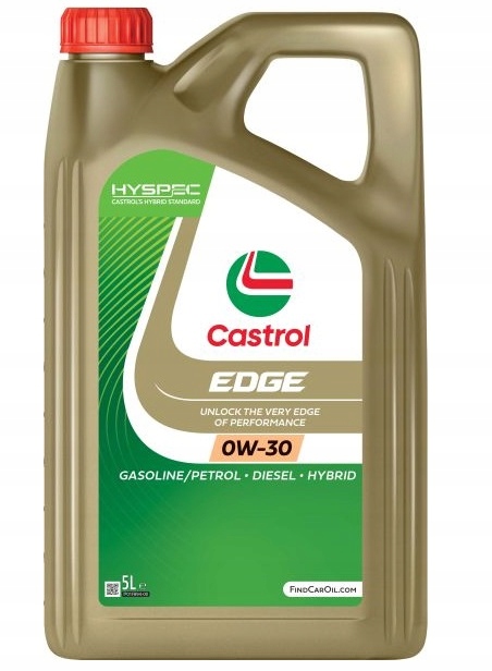 Olej Silnikowy Castrol Edge 0W30 4L Benzyna Diesel 0W-30 BMW Opel Toyota